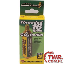 Zestaw z pompką na CO2 Deluxe Tire Repair&Inflation Wallet