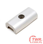 Brompton Hinge clamp plate only - Silver