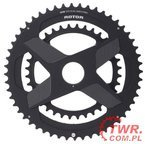 Zębatki po testach. Rotor Aldhu Direct-Mount Dwutarczowy