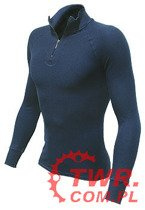 Półgolf damski termoaktywny granatowy